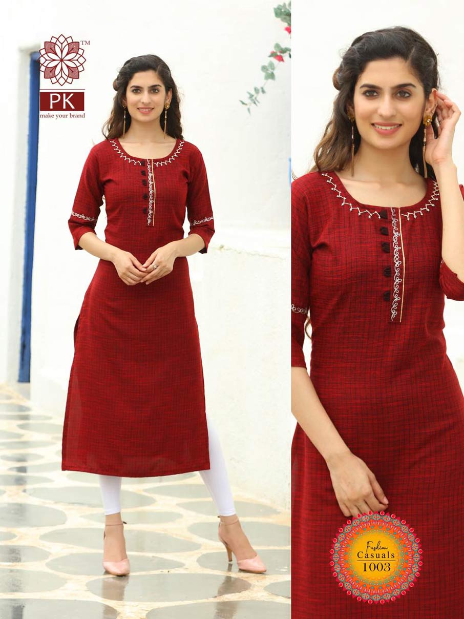 Fashion Casuals Vol-1 Wholesale Rayon Kurti Set Fashion Casuals Vol-1 Wholesale Rayon Kurti Set